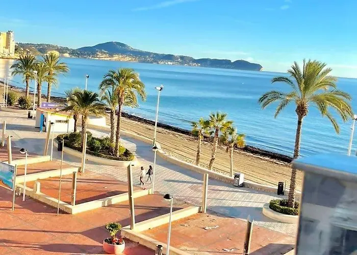 Relax E Impresionantes Vistas En Apto1a Linea Lejlighed Calpe